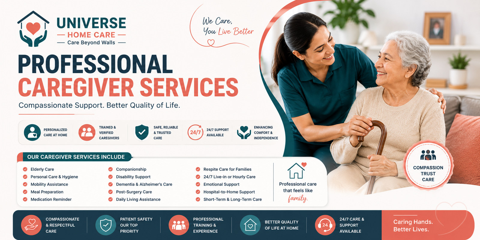 Professional Home Caregiver Services