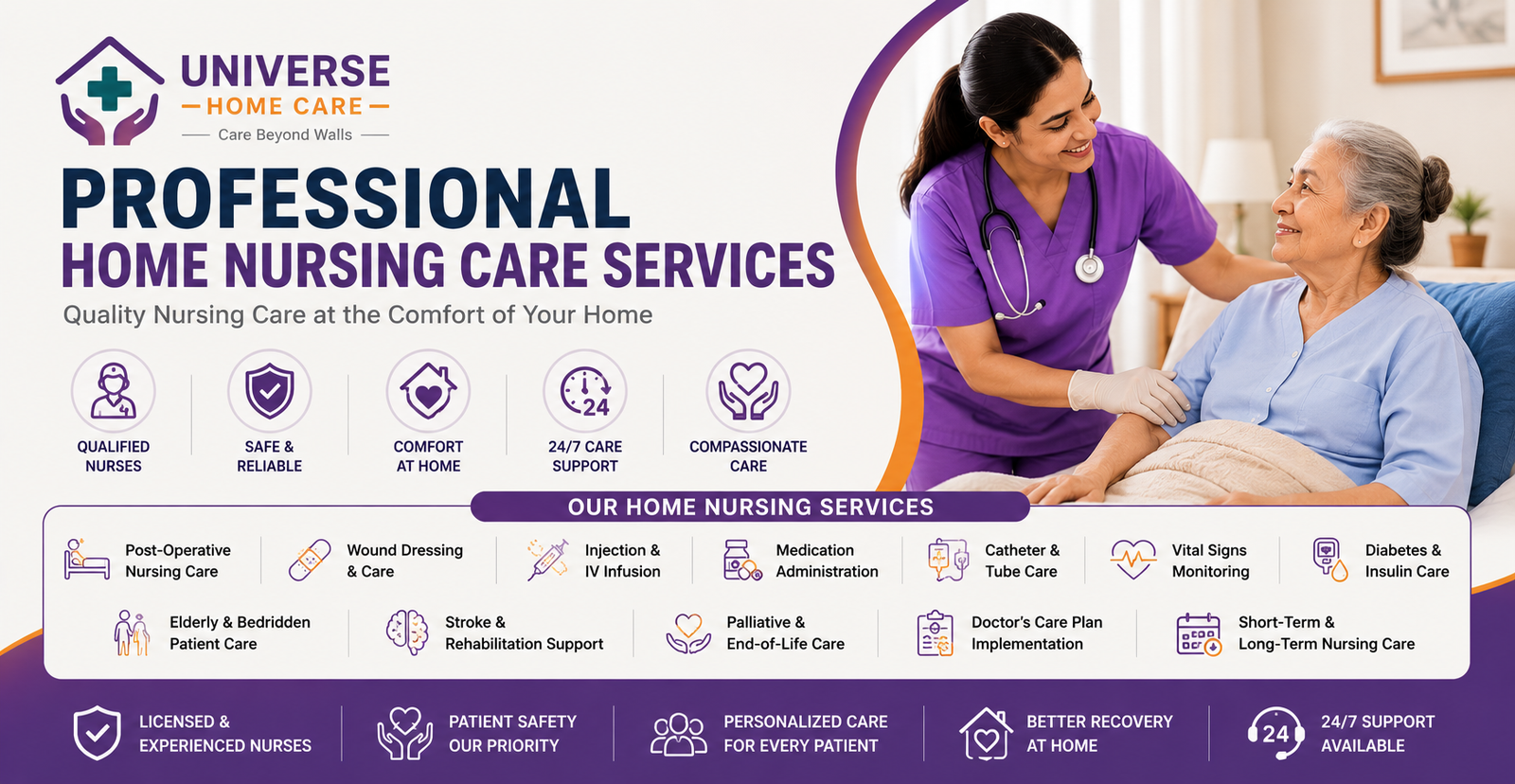 Professional Home Nursing Care Services